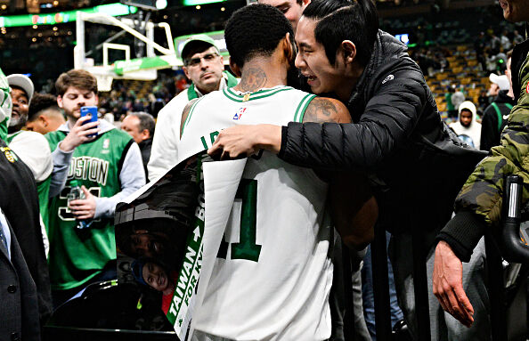 Kyrie Irving reportedly said he did not enjoy living in Boston.