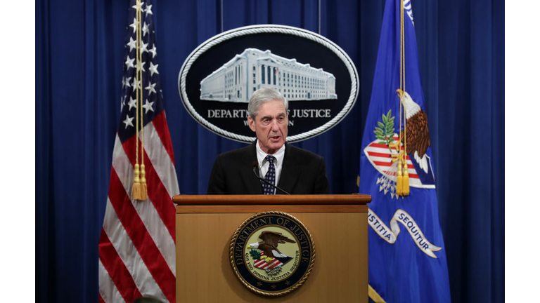 Special Counsel Robert Mueller Makes A Statement On Russia Investigation