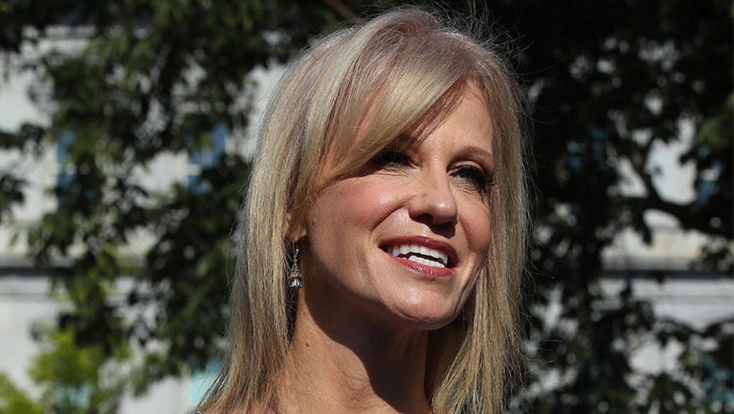 Kellyanne Conway Speaks To The Press At The White House