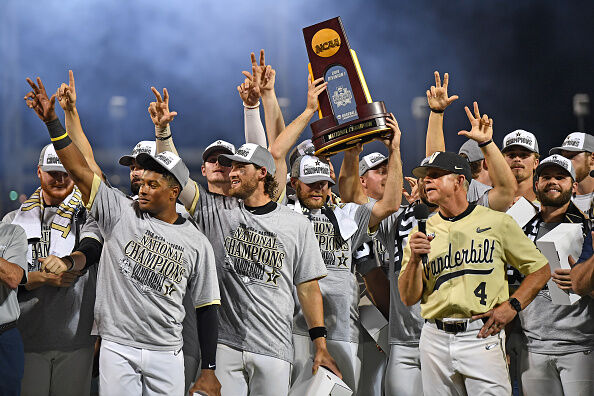 College World Series - Michigan v Vanderbilt - Game Three