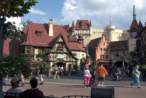 German Pavillion At Epcot