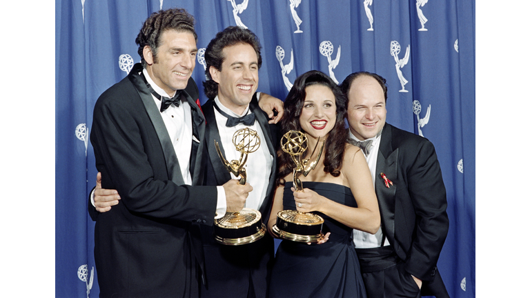 The cast of the Emmy-winning "Seinfeld"