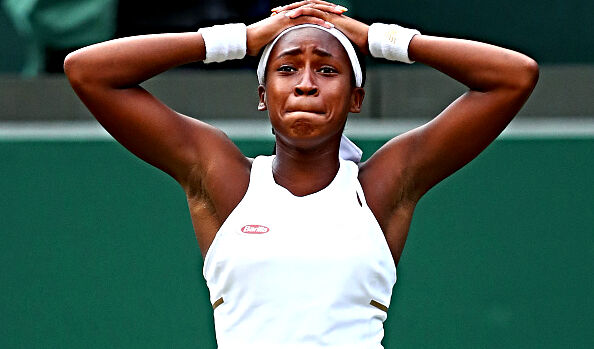 Cori Gauff shocked Venus Williams in the first round at Wimbledon