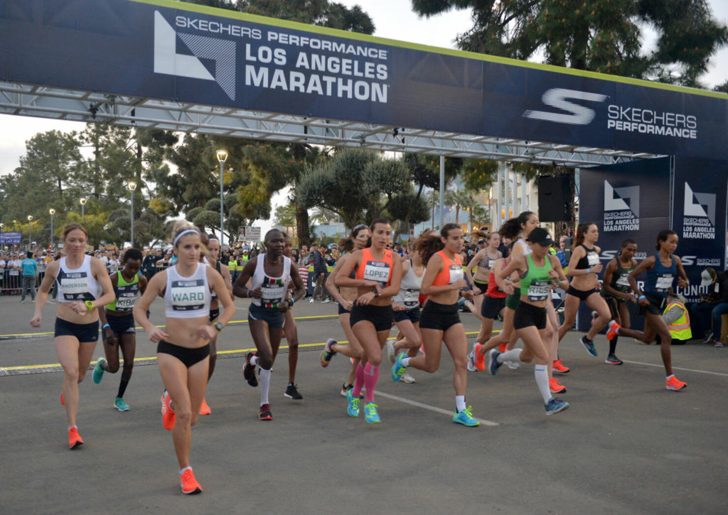 LA Celebrates The 34th Running Of The Skechers Los Angeles Marathon With Local Baseball Stars Justin Turner And Albert Pujols