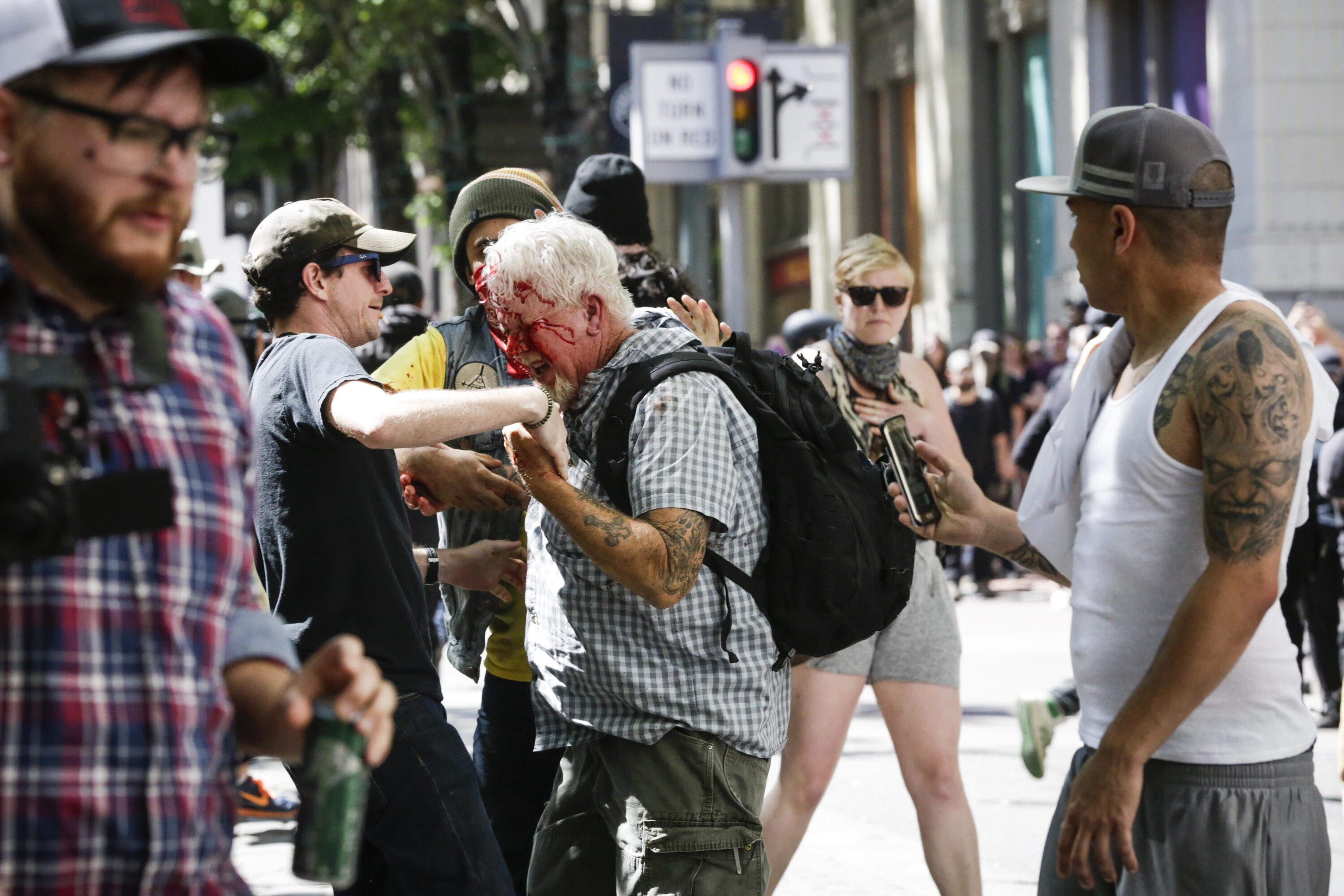 Mayor Too Lenient Towards Antifa.  Portland Cop talks to A&G (2019) - Thumbnail Image