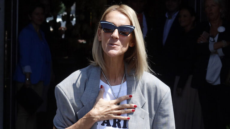 Celine dion wearing heart of the ocean necklace clearance
