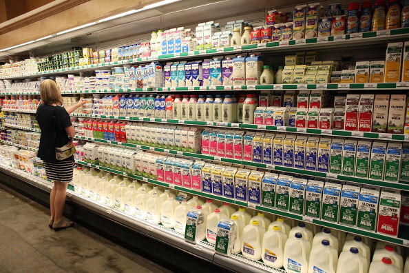 The milk aisle isn't like this in other countries.