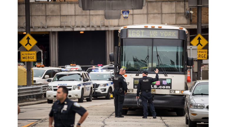 Bus Collision At New York's Lincoln Tunnel Injures 30 People