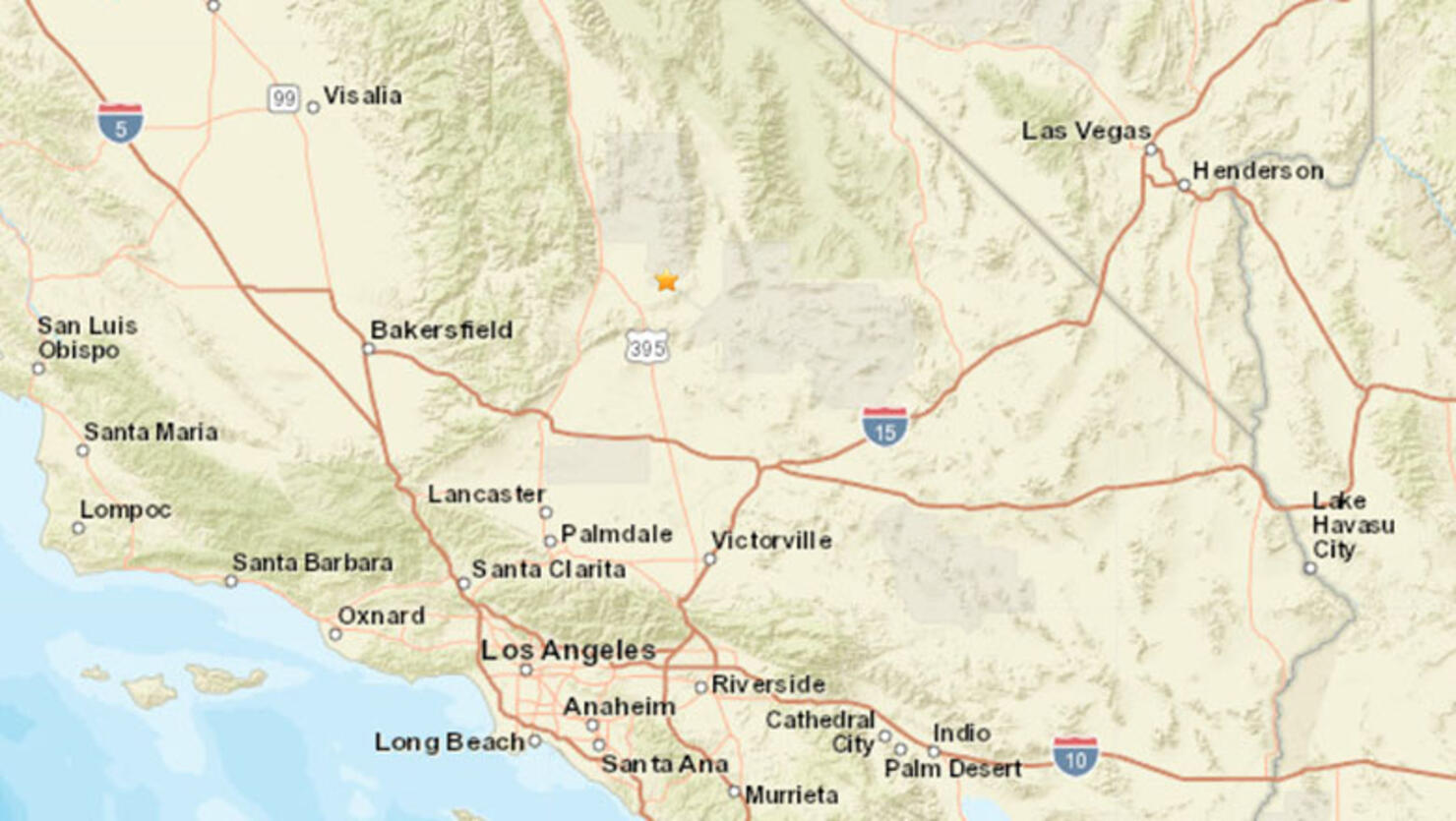 6.4 magnitiude earthquake in California