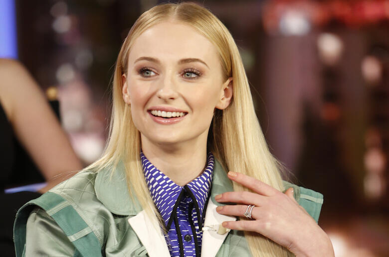 Sophie Turner Shows Off Sparkly Wedding Band on Honeymoon