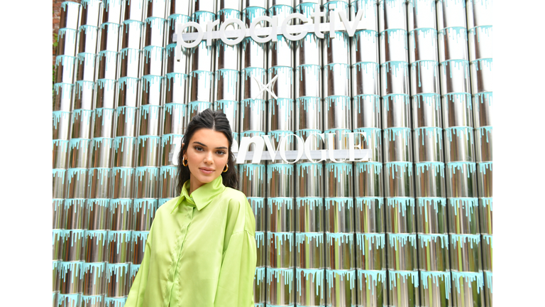 Kendall Jenner Joins Proactiv And Teen Vogue At “Paint Positivity: Because Words Matter” Event In NYC On June 20th