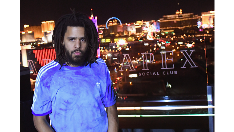 J.Cole Surprise Performance at Apex Social Club at Palms Casino Resort