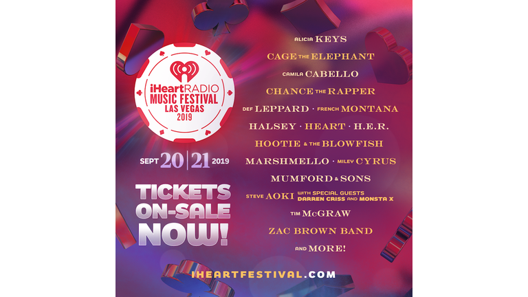 2019 iHeartRadio Music Festival Lineup