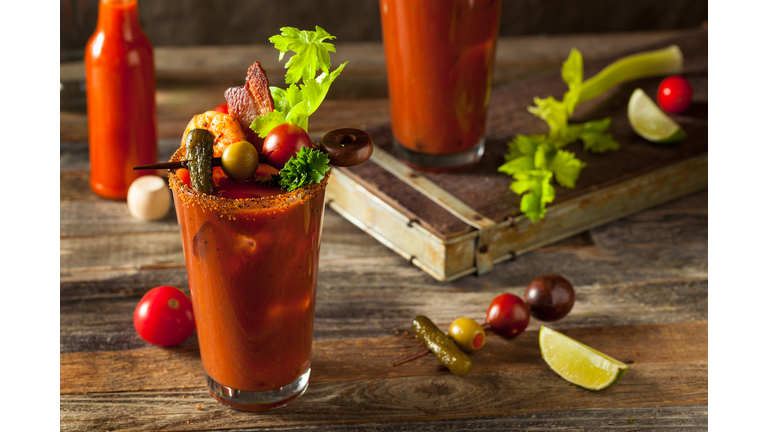 Homemade Bacon Spicy Vodka Bloody Mary