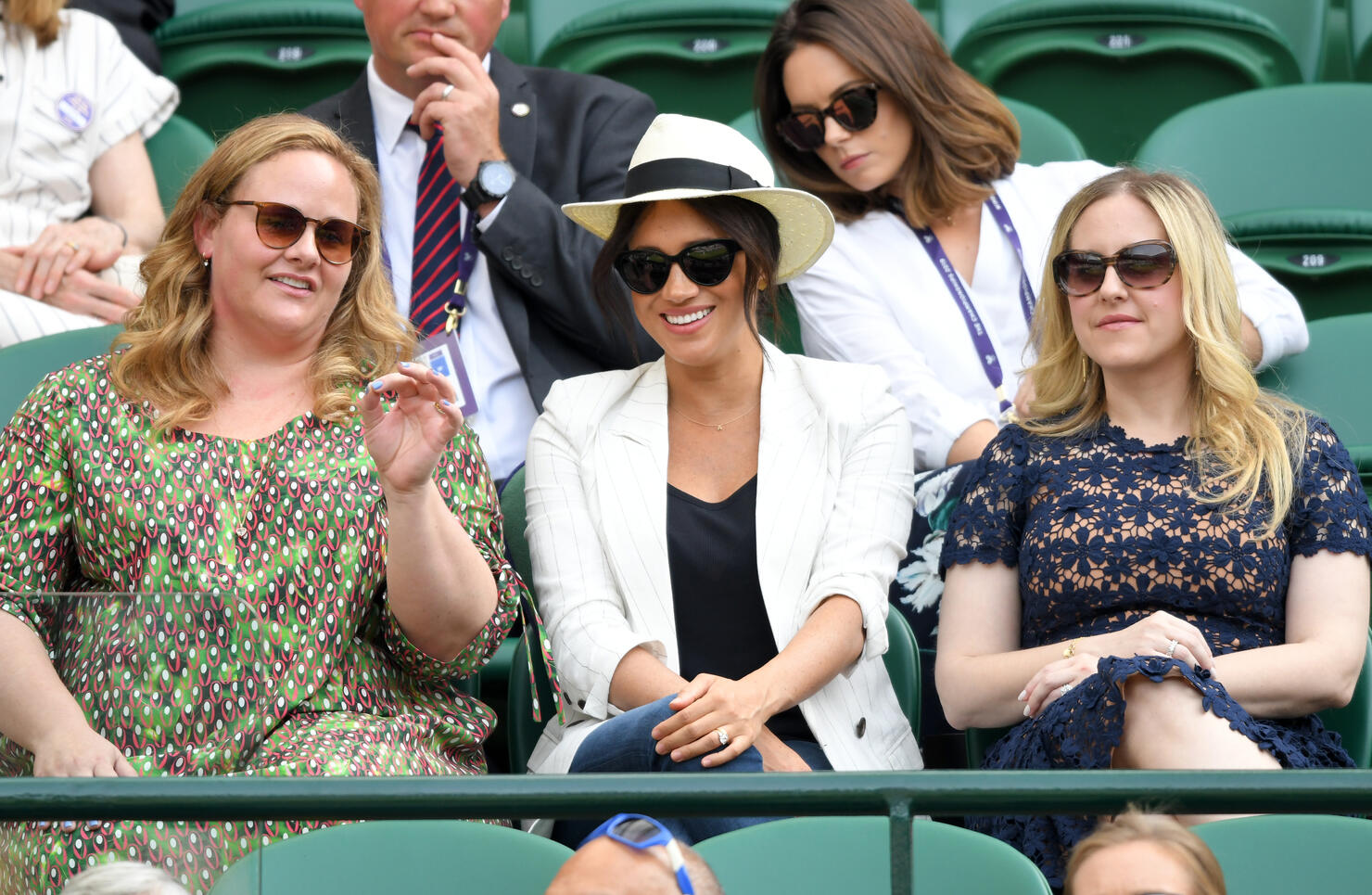 Celebrities Attend Wimbledon 2019