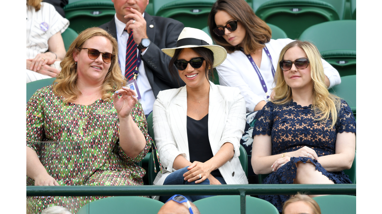 Celebrities Attend Wimbledon 2019