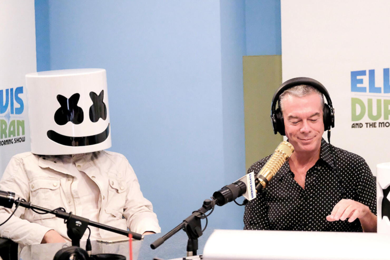 Marshmello Visits "The Elvis Duran Z100 Morning Show"