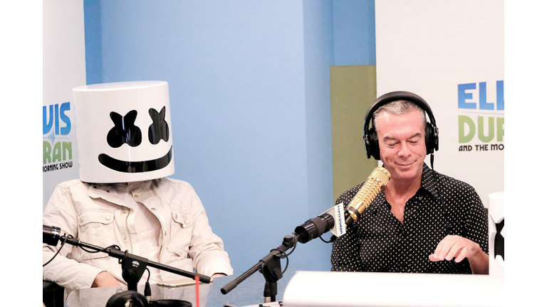 Marshmello Visits "The Elvis Duran Z100 Morning Show"