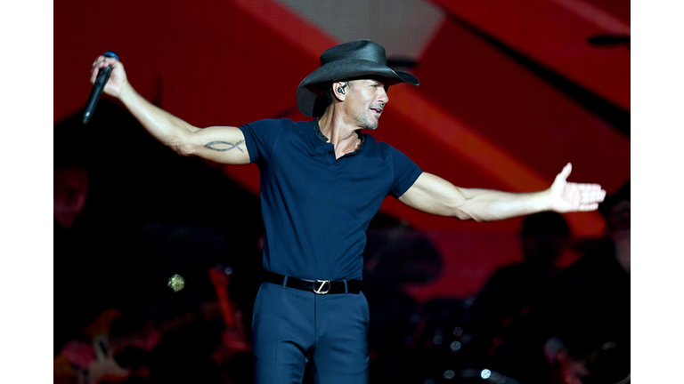 Tim McGraw And Faith Hill Perform At Staples Center