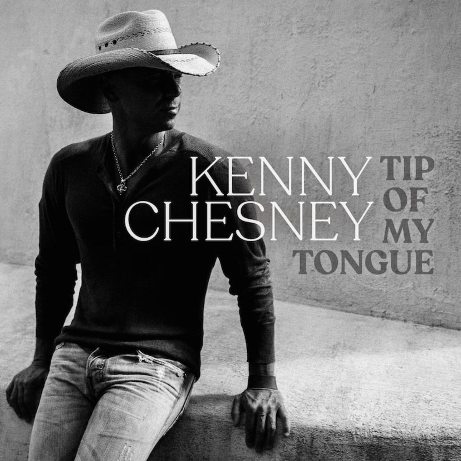 Kenny Chesney - "Tip of My Tongue" Single Cover Art