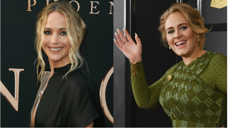 Jennifer Lawrence, Adele