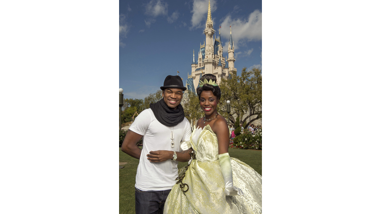 Ne-Yo Visits Disney World In Florida