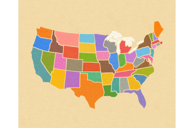 Map of the United States