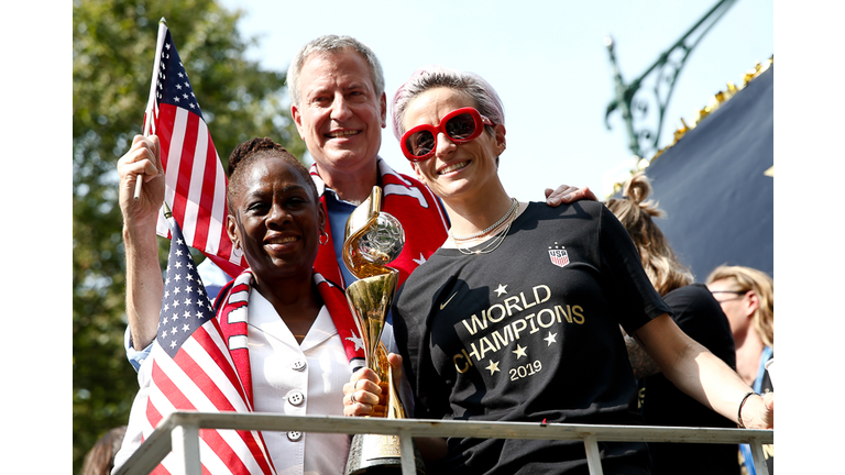 U.S. Women's National Soccer Team Victory Parade