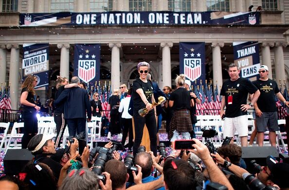 United States Women's National Team Parade in New York City