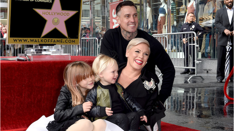 Pink Honored With Star On The Hollywood Walk Of Fame