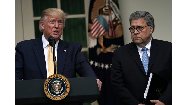 President Trump Holds News Conference In Rose Garden On Census And Citzenship