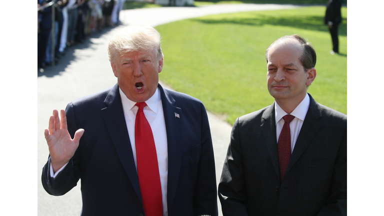 President Donald Trump Departs White House For Midwest Trip