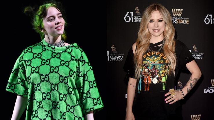 Billie Eilish Meets Idol Avril Lavigne, Thanks Singer For 'Making' Her | iHeartRadio