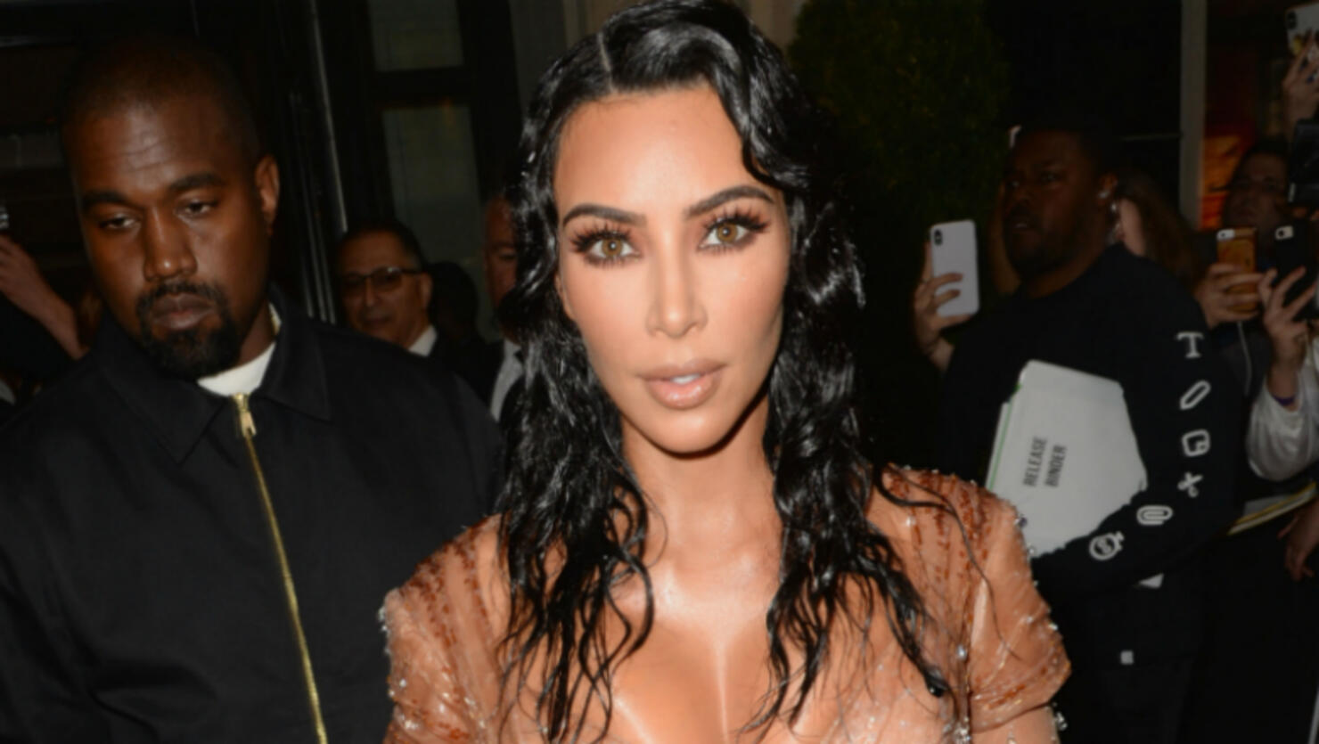 Kim Kardashian Reveals Secret Behind Tiny Waist— Jokes About Removing Ribs Iheart