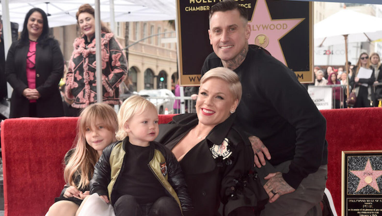 Pink Honored With Star On The Hollywood Walk Of Fame