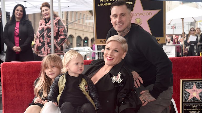 Pink Honored With Star On The Hollywood Walk Of Fame