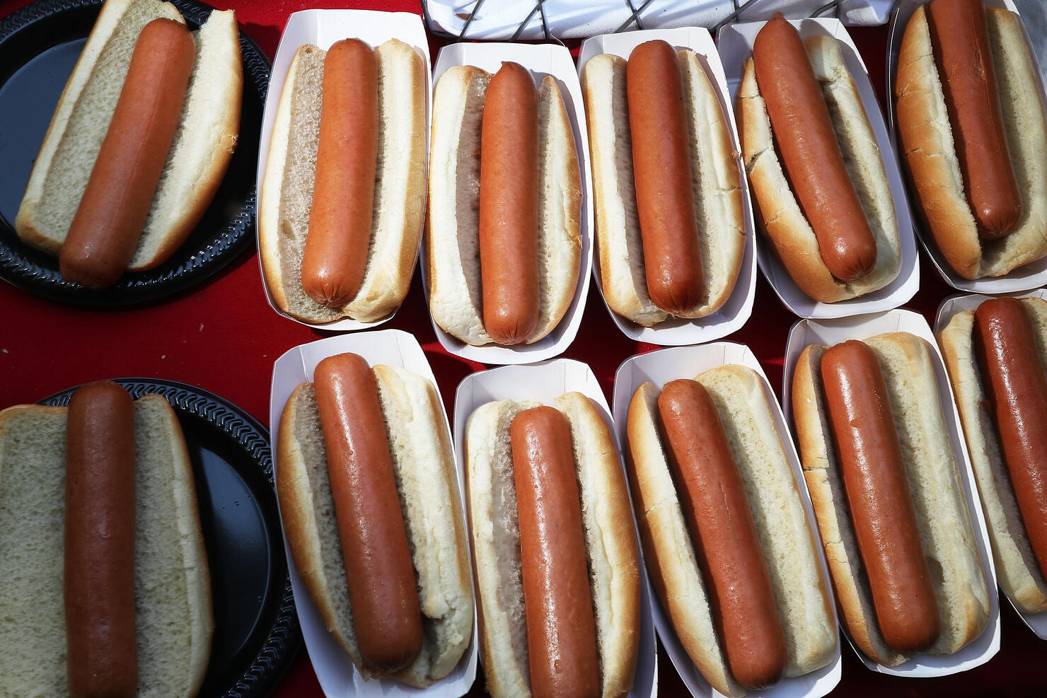 Annual Hot Dog Lunch Held For Lawmakers On Capitol Hill