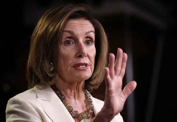 Speaker Of The House Nancy Pelosi Addresses The Media In Weekly Press Conference