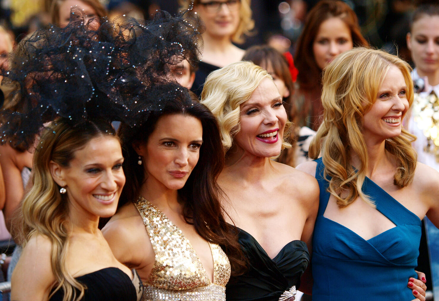(FromL) US actress Sarah Jessica-Parker,
