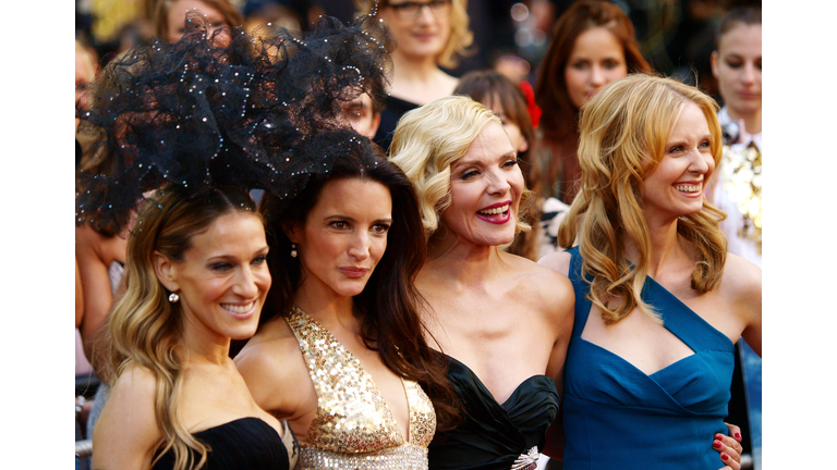 (FromL) US actress Sarah Jessica-Parker,