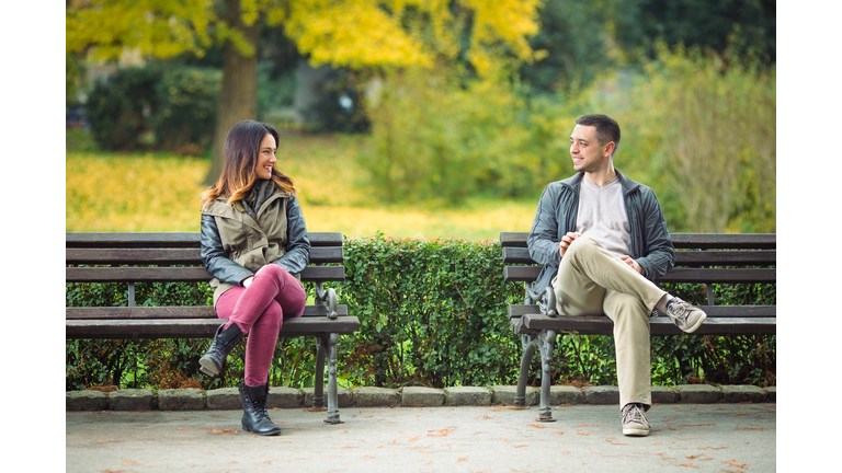 People in a Park- Getty Images 