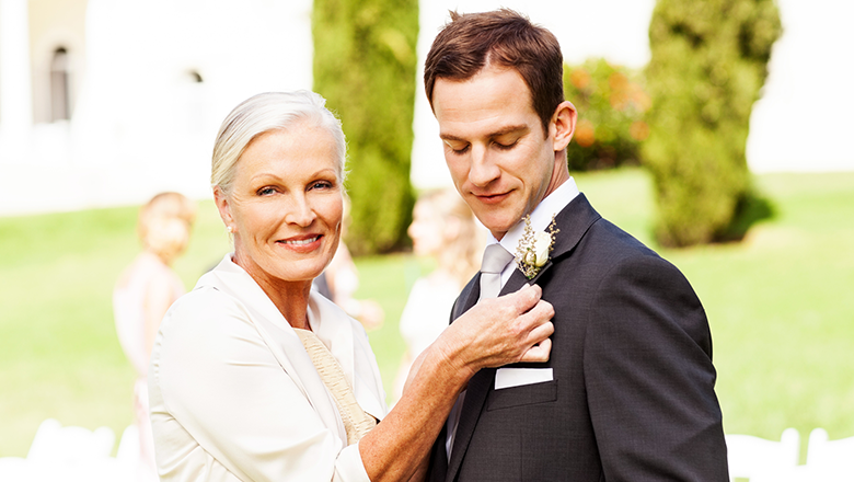 'Disturbing' Wedding Photo Shows Groom's Mom 'Spooning' Her Son - Thumbnail Image