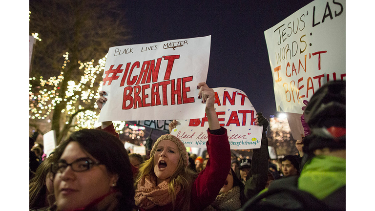 Protest Continue Across Country In Wake Of NY Grand Jury Verdict In Chokehold Death Case