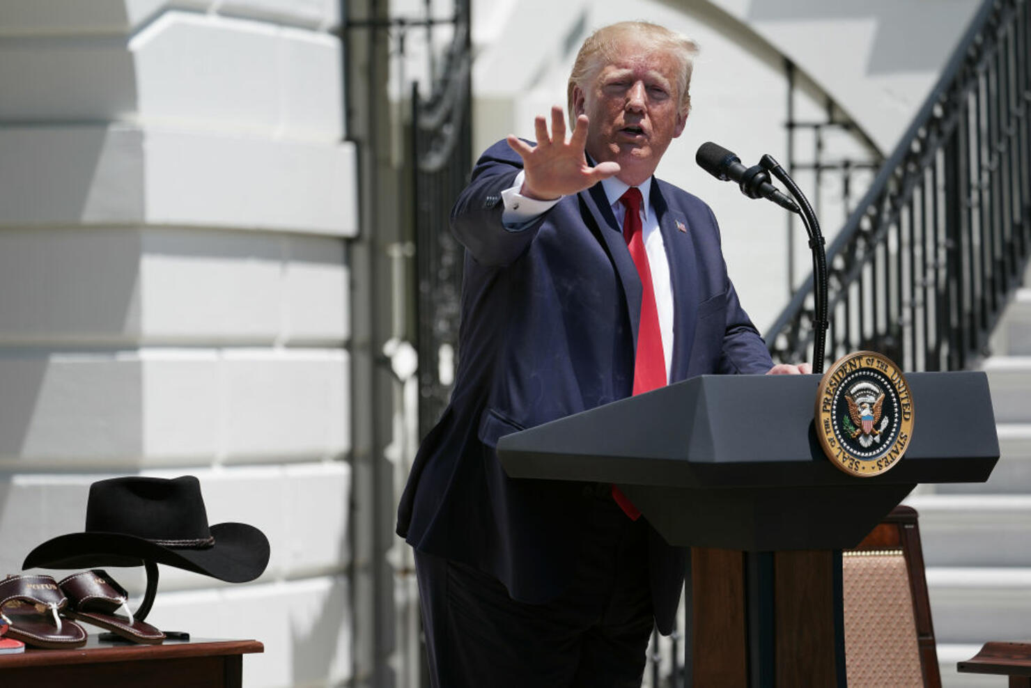President Trump Hosts "Made In America" Product Showcase At The White House