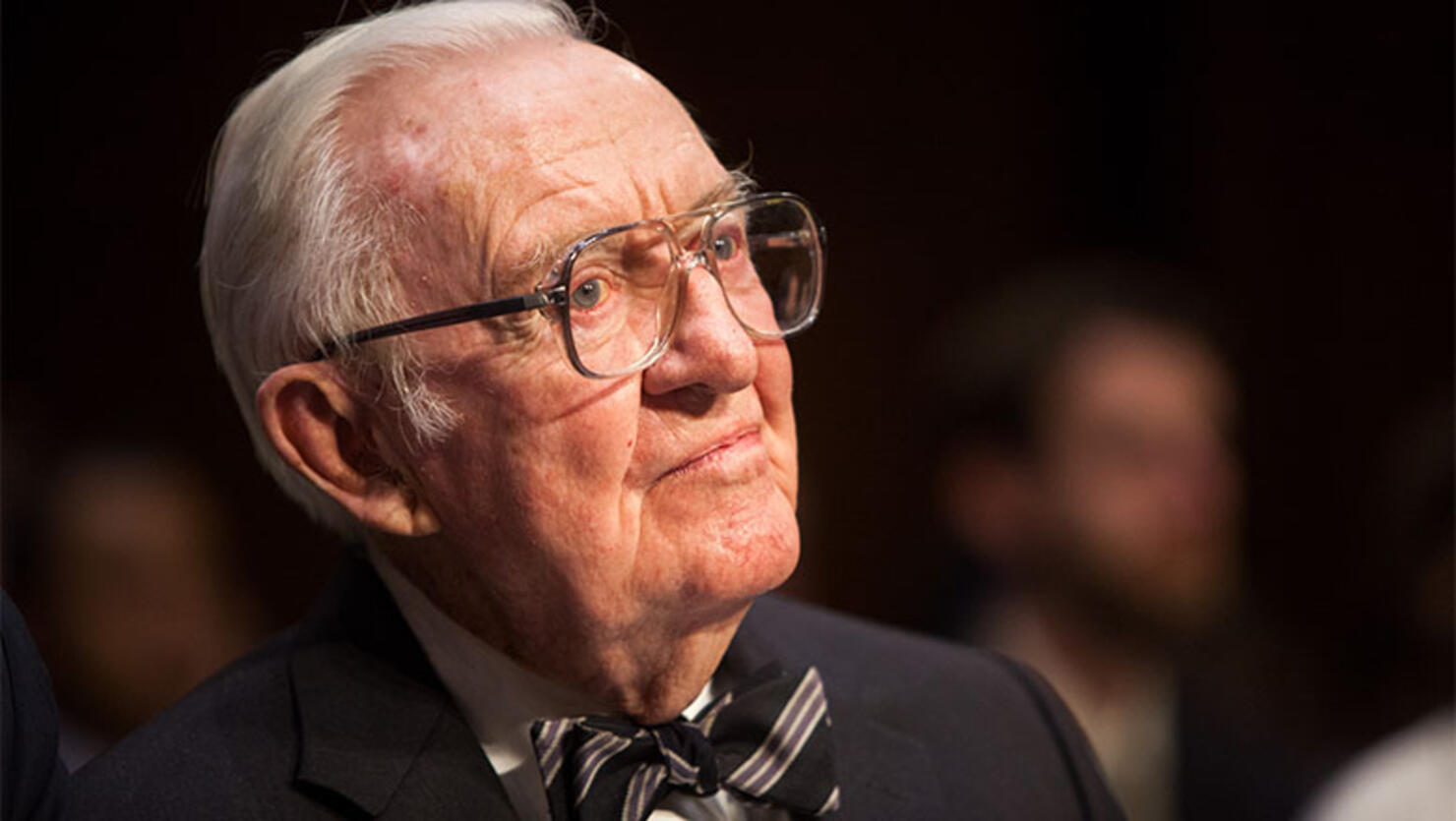 Former Supreme Court Justice John Paul Stevens Testifies To Senate Committee On Campaign Finance