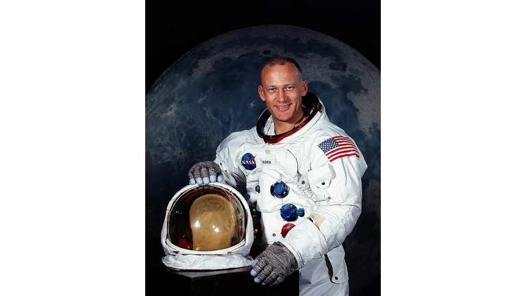 US Astronaut Buzz Aldrin