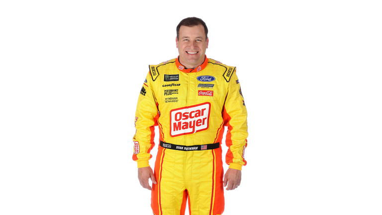 CHARLOTTE, NC - JANUARY 29: Monster Energy NASCAR Cup Series driver Ryan Newman poses for a portrait during the NASCAR Production Photo Days at Charlotte Convention Center on January 29, 2019 in Charlotte, North Carolina.  Photo credit 360022 Chris Graythen/Getty Images