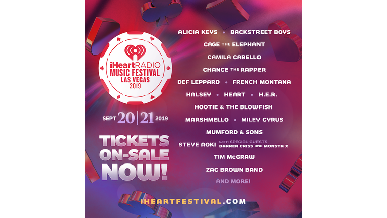 Las vegas iheart 2025 music festival 2019