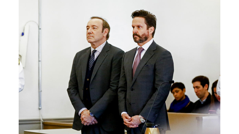 Kevin Spacey Arraigned On Sexual Assault Charge