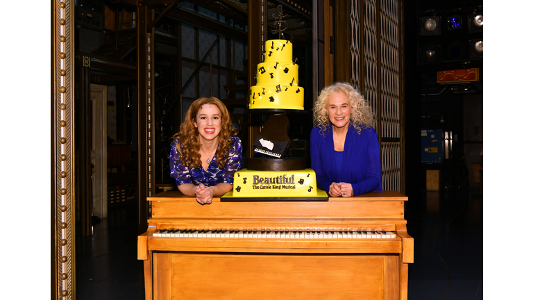 Carole King Surprises Broadway Audience As "Beautiful" Celebrates Fifth Anniversary